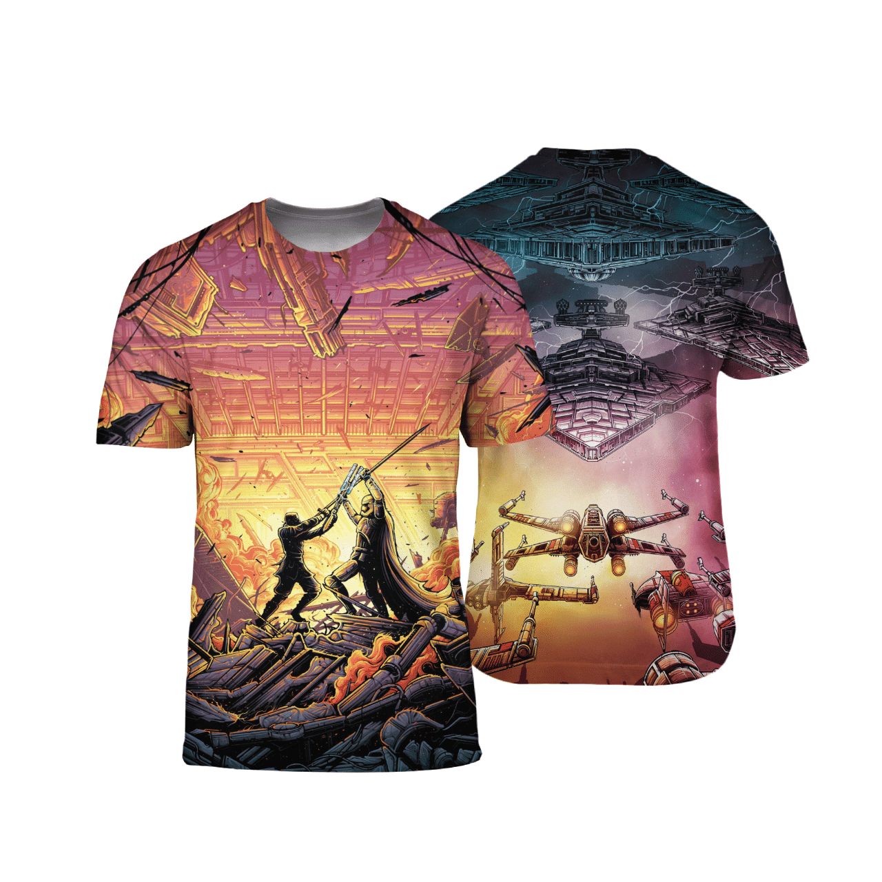 Star Wars Battles 3D Shirt 1 Star Wars Battles 3D Shirt