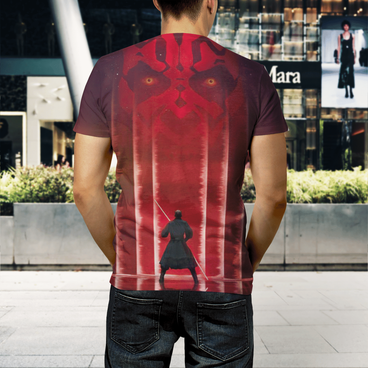 Darth Maul 3D Shirt 3 Darth Maul 3D Shirt - Image 3