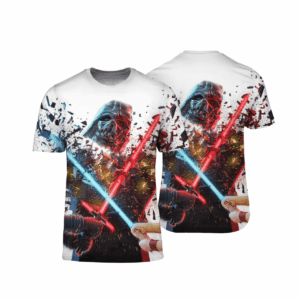 Darth Vader In End 3D Print T-shirt