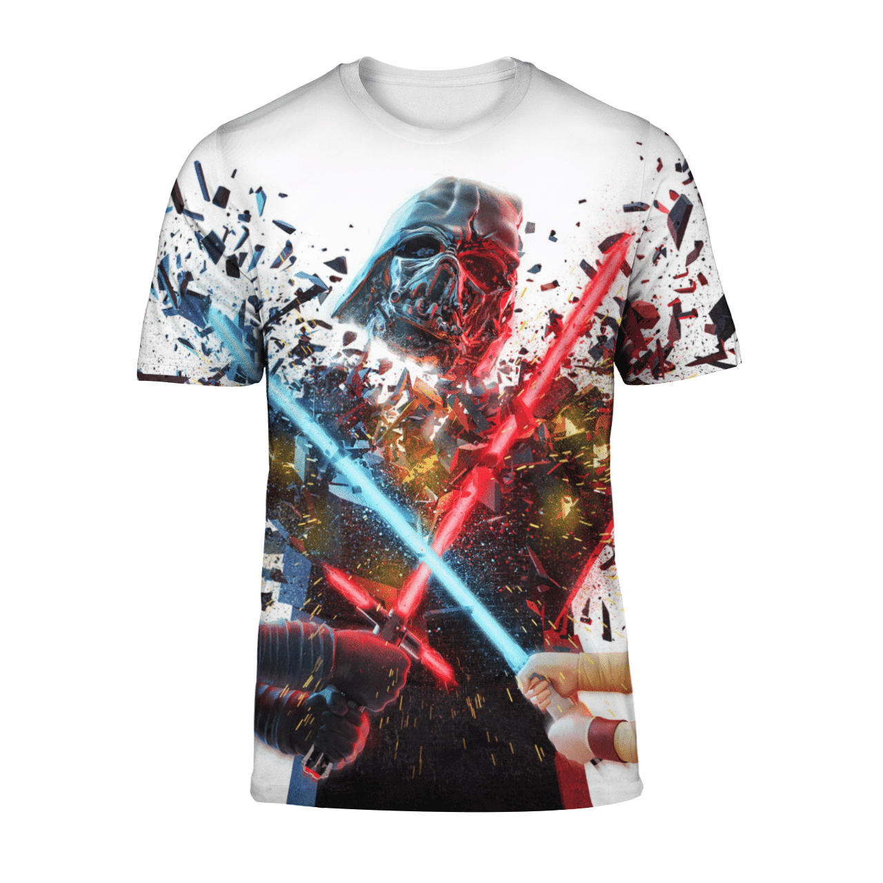 Darth Vader In End 3D Print T-shirt 4 Darth Vader In End 3D Print T-shirt - Image 4