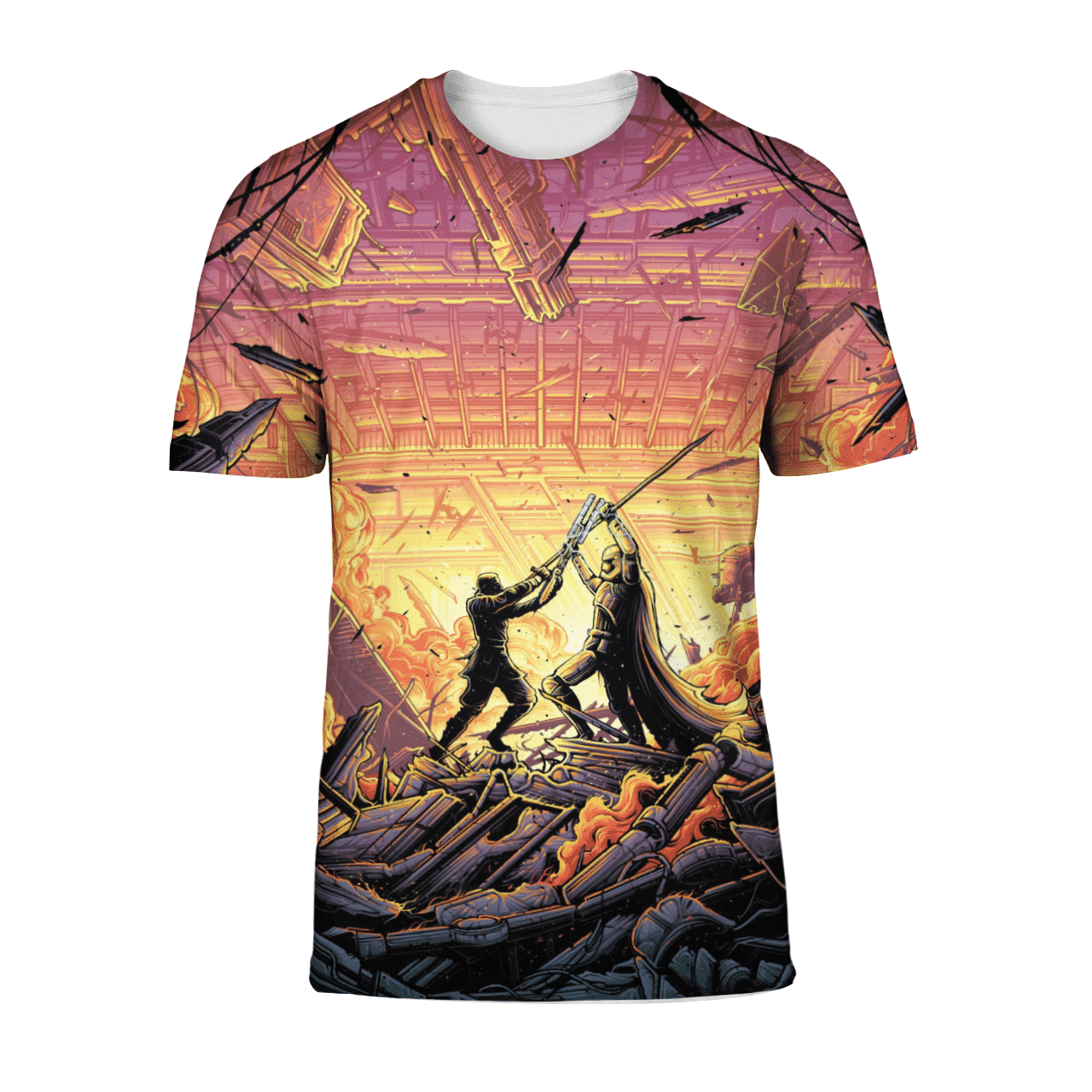 Star Wars Battles 3D Shirt 4 Star Wars Battles 3D Shirt - Image 4