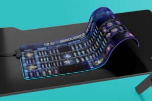 ST Starship Tier Chart LED Desk Mat