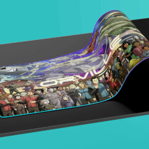 The Orville Characters And Ships LED Desk Mat