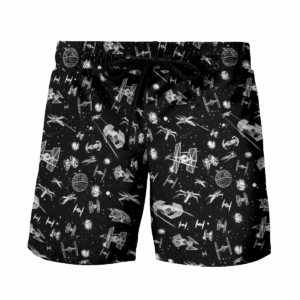 Spaceship Hawaiian Shorts SW-10025