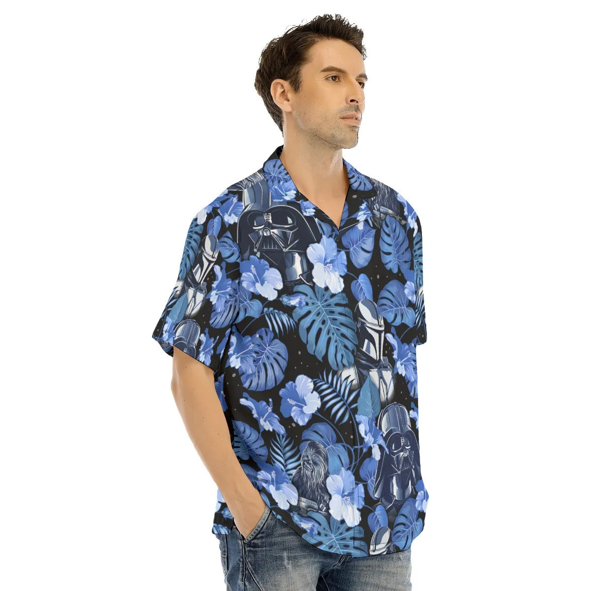 Spaceship Hawaiian Shirt SW-10034 3 Spaceship Hawaiian Shirt SW-10034 - Image 3