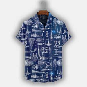 Spaceship Hawaiian Shirt SW-10024