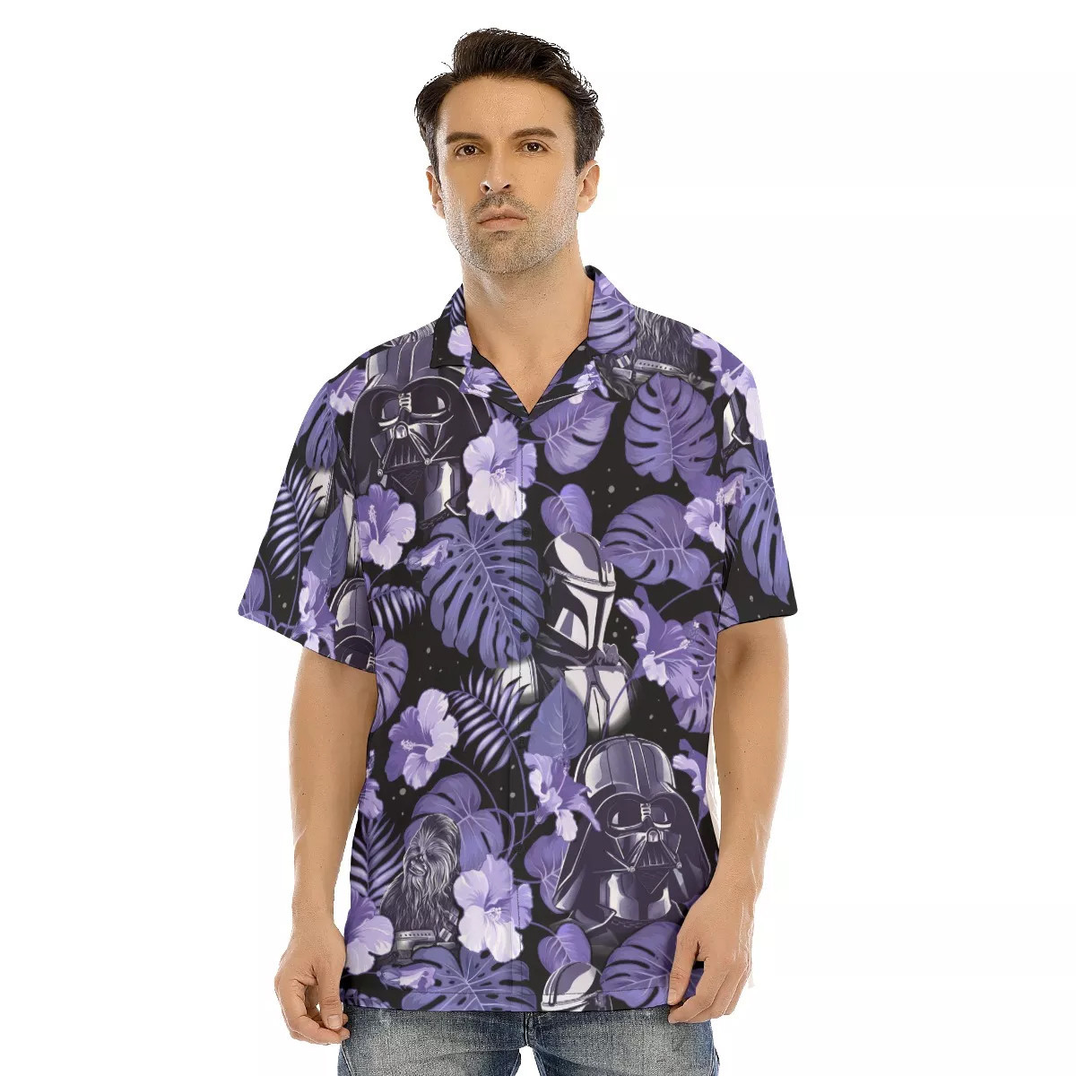 Spaceship Hawaiian Shirt SW-10064 2 Spaceship Hawaiian Shirt SW-10064 - Image 2