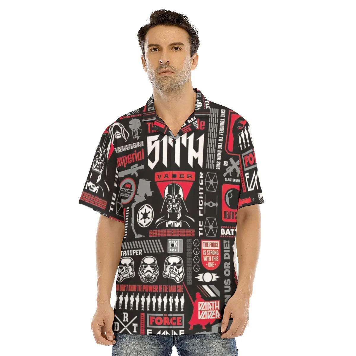 Spaceship Hawaiian Shirt SW-10018 2 Spaceship Hawaiian Shirt SW-10018 - Image 2