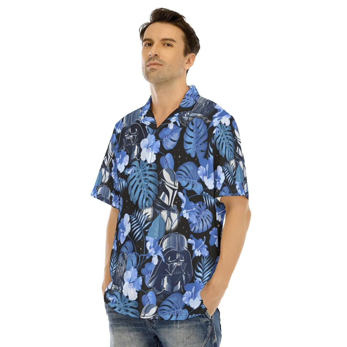Spaceship Hawaiian Shirt SW-10034 4 Spaceship Hawaiian Shirt SW-10034 - Image 4