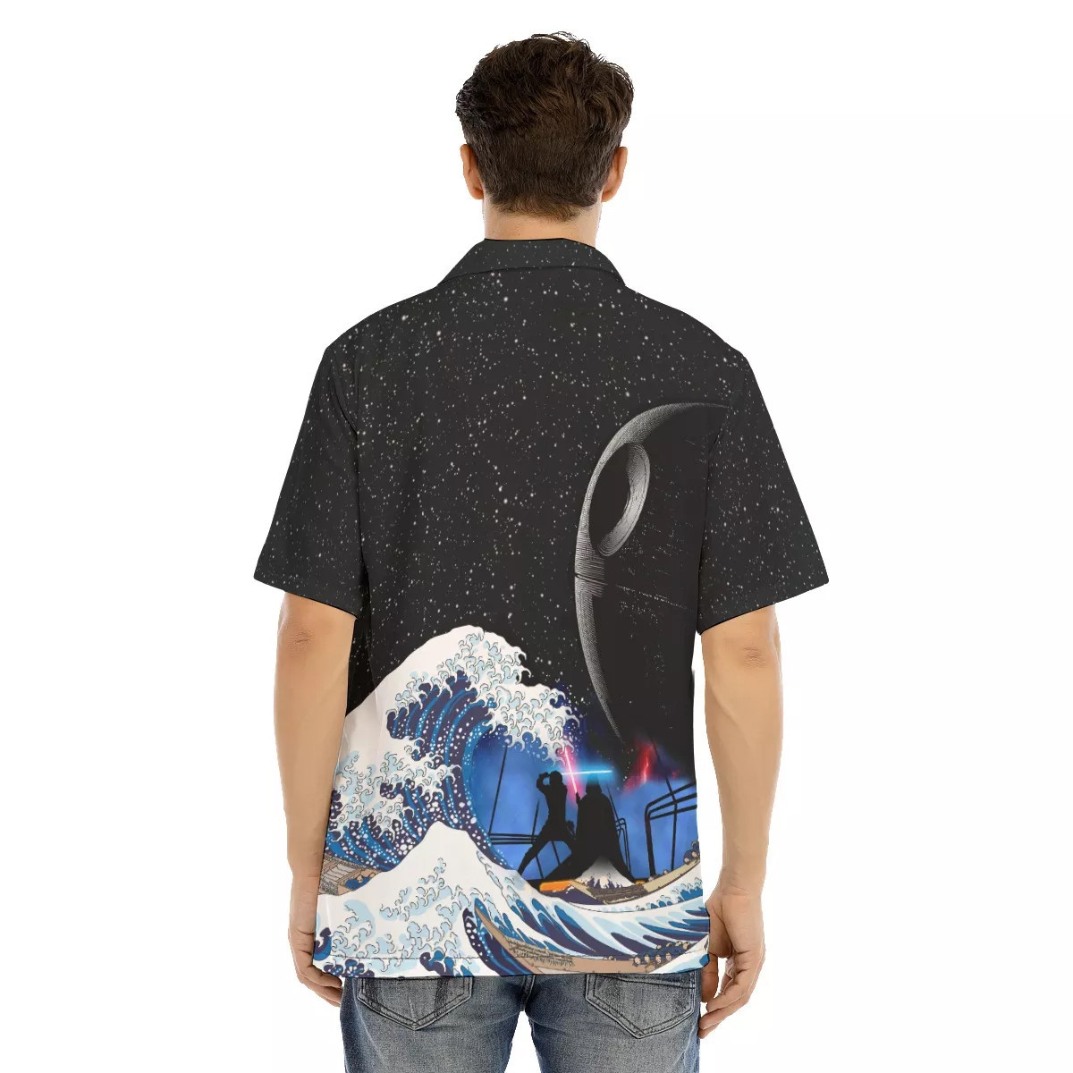Spaceship Hawaiian Shirt SW-10012 5 Spaceship Hawaiian Shirt SW-10012 - Image 5