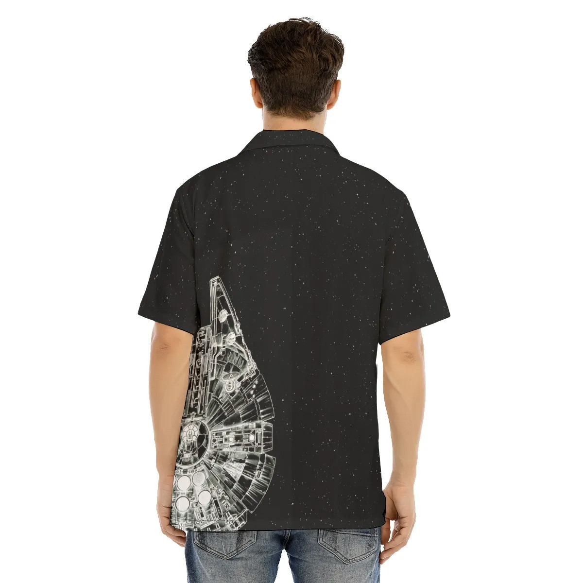 Spaceship Hawaiian Shirt SW-10014 5 Spaceship Hawaiian Shirt SW-10014 - Image 5