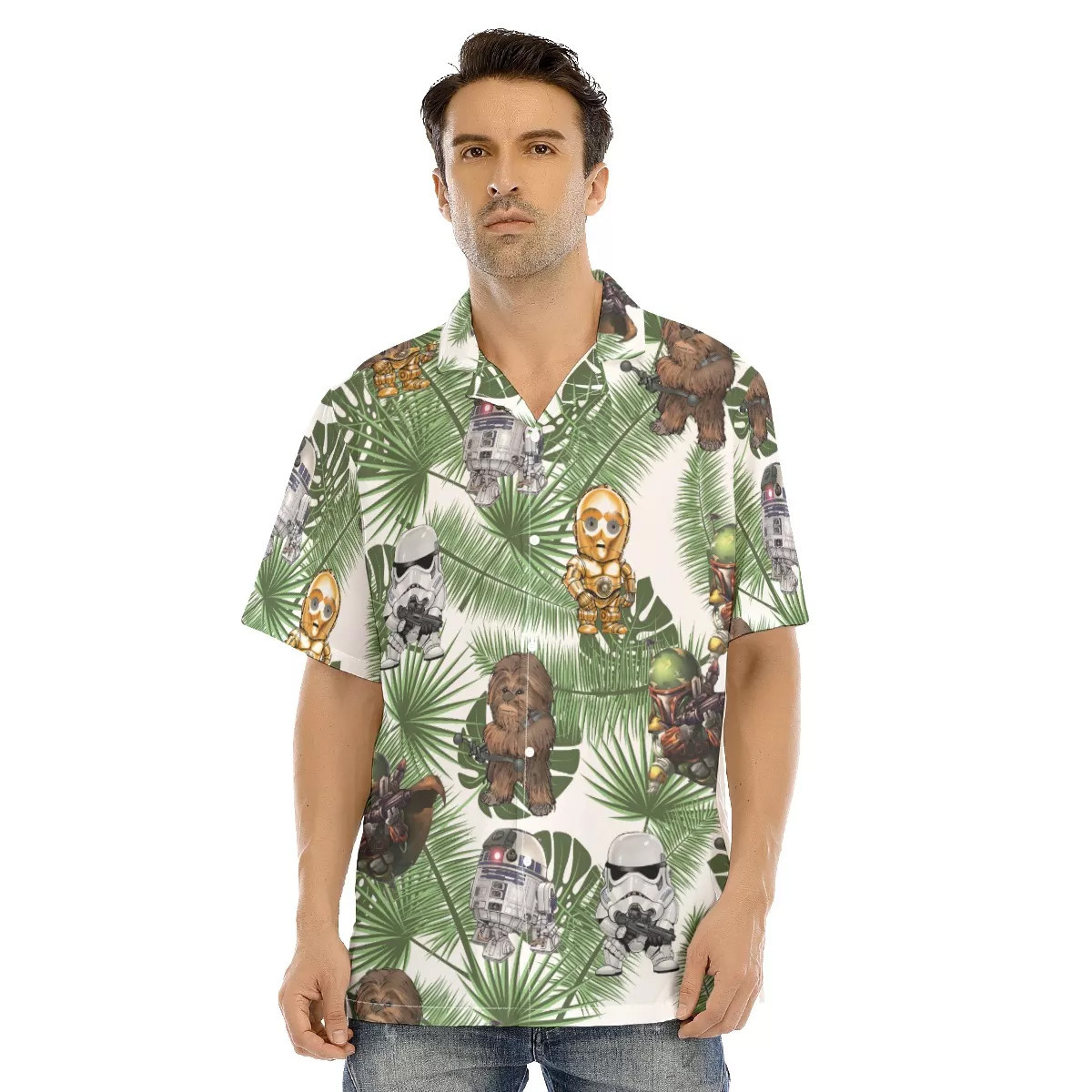 Spaceship Hawaiian Shirt SW-10002 2 Spaceship Hawaiian Shirt SW-10002 - Image 2