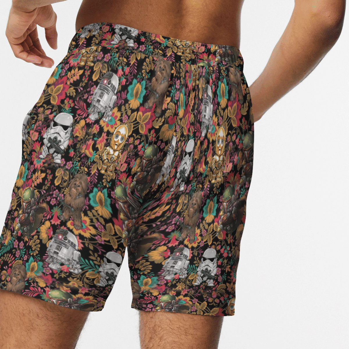 Spaceship Hawaiian Shorts SW-10001 4 Spaceship Hawaiian Shorts SW-10001 - Image 4