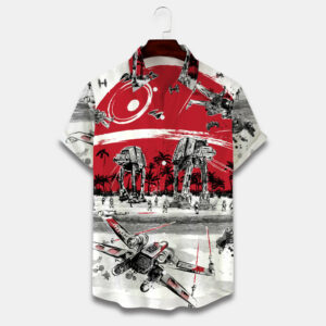 Spaceship Hawaiian Shirt SW-10020