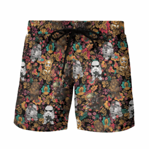 Spaceship Hawaiian Shorts SW-10001