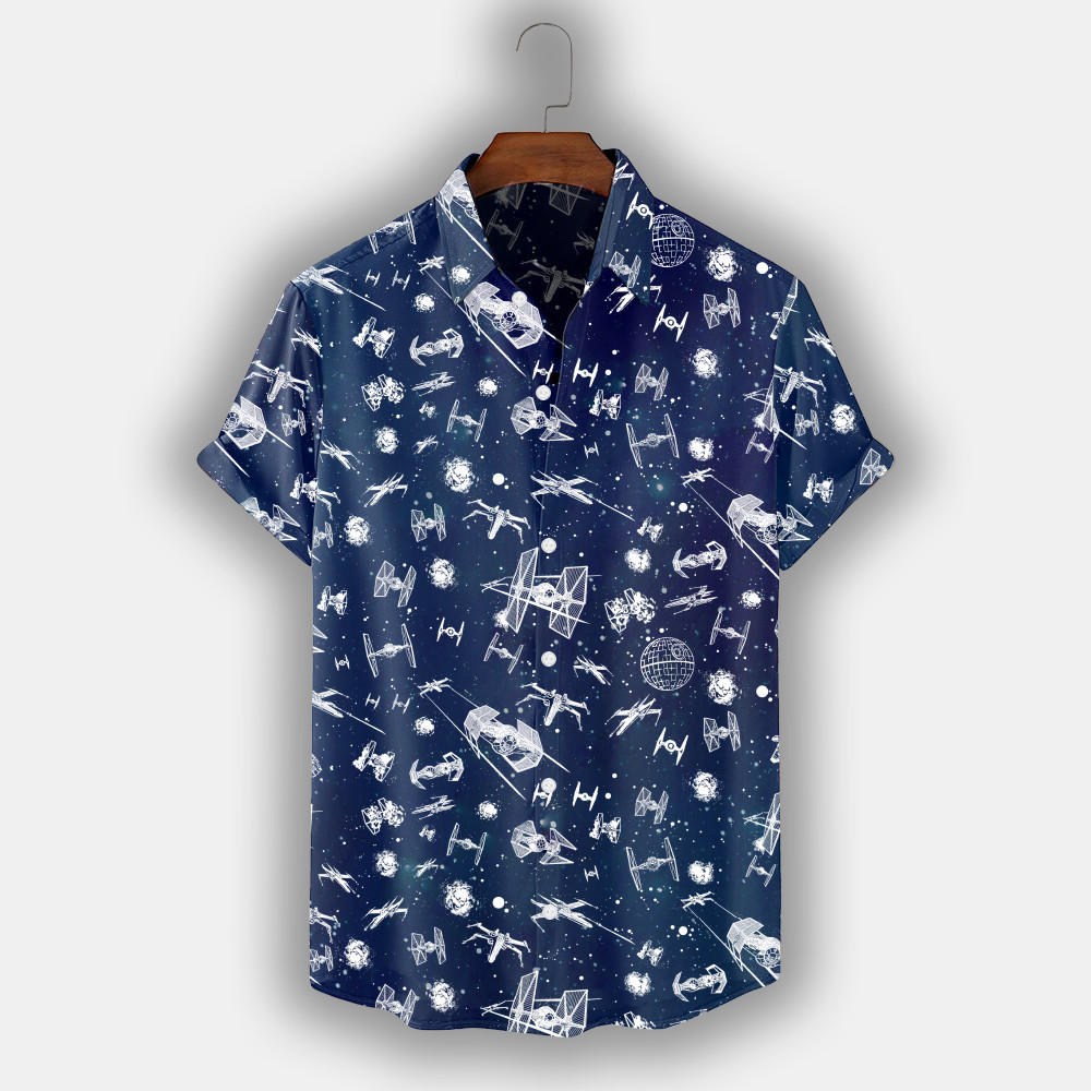 Spaceship Hawaiian Shirt SW-10026 1 Spaceship Hawaiian Shirt SW-10026