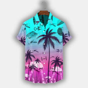 Spaceship Hawaiian Shirt SW-10033