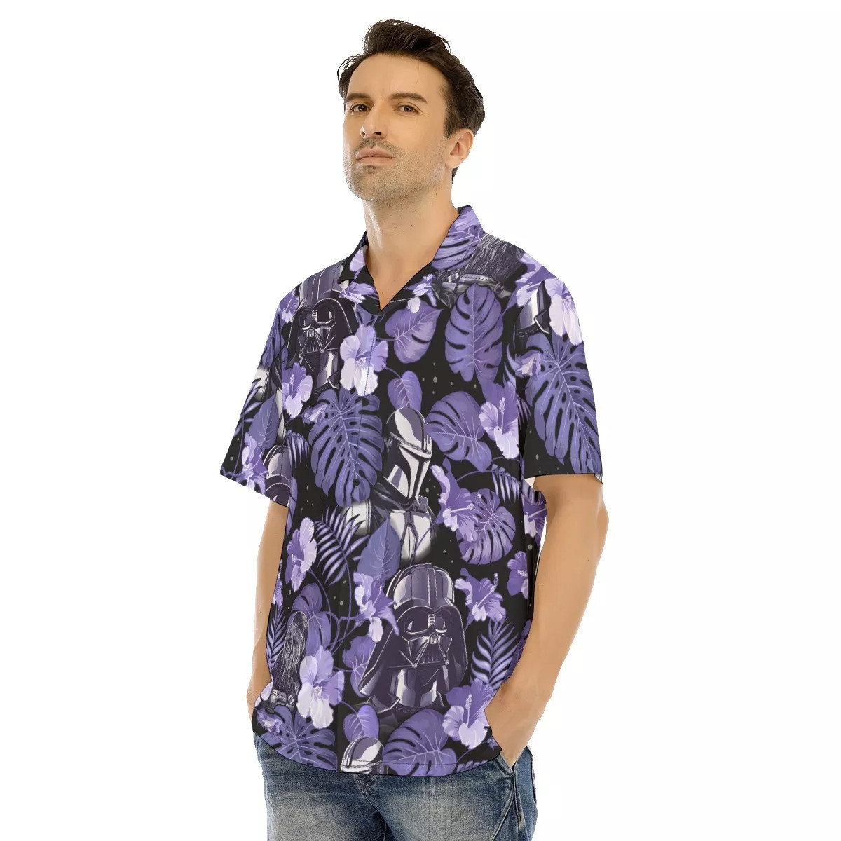 Spaceship Hawaiian Shirt SW-10064 3 Spaceship Hawaiian Shirt SW-10064 - Image 3