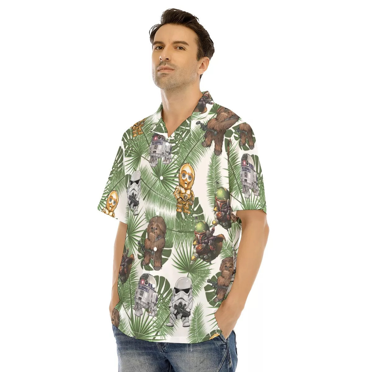 Spaceship Hawaiian Shirt SW-10002 4 Spaceship Hawaiian Shirt SW-10002 - Image 4