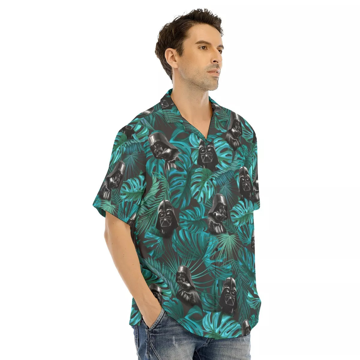 Spaceship Hawaiian Shirt SW-10092 3 Spaceship Hawaiian Shirt SW-10092 - Image 3