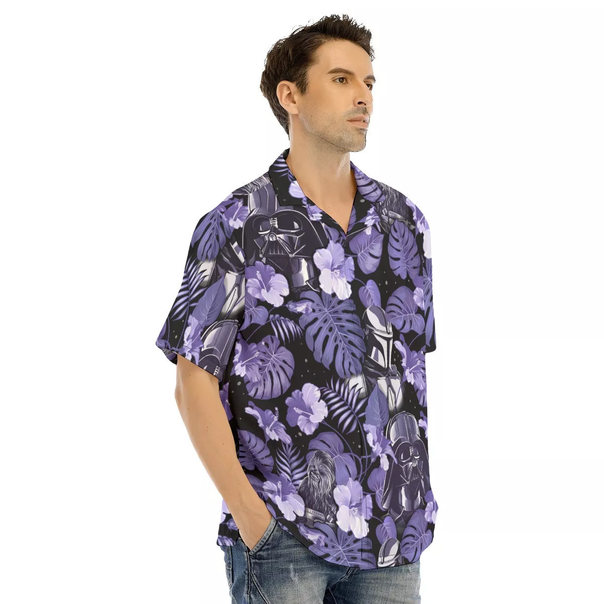 Spaceship Hawaiian Shirt SW-10064 4 Spaceship Hawaiian Shirt SW-10064 - Image 4