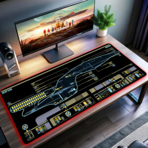 ST Galaxy Class E LED Desk Mat