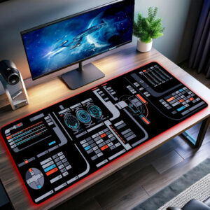 USS Titan-A of Star Trek LED Desk Mat