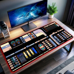 USS Titan-A USS Stargazer LED Desk Mat