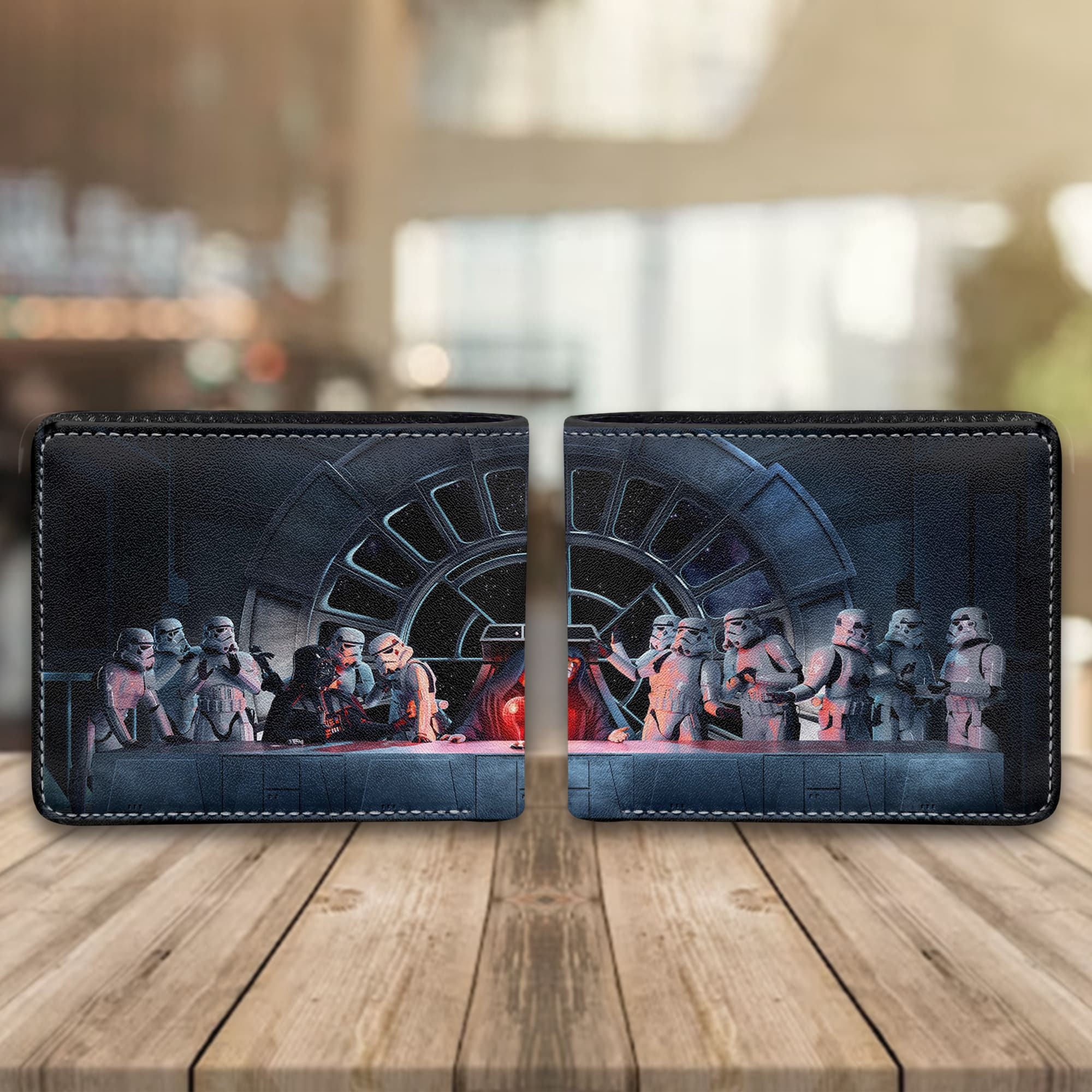 Darth vader emperor SW characters Leather Wallet 4 Darth vader emperor SW characters Leather Wallet - Image 4