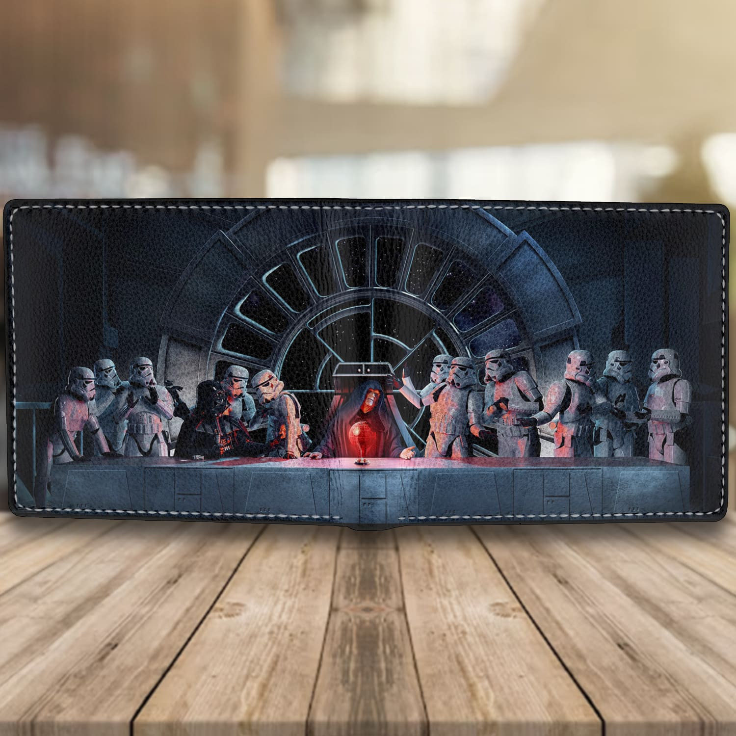 Darth vader emperor SW characters Leather Wallet 2 Darth vader emperor SW characters Leather Wallet - Image 2