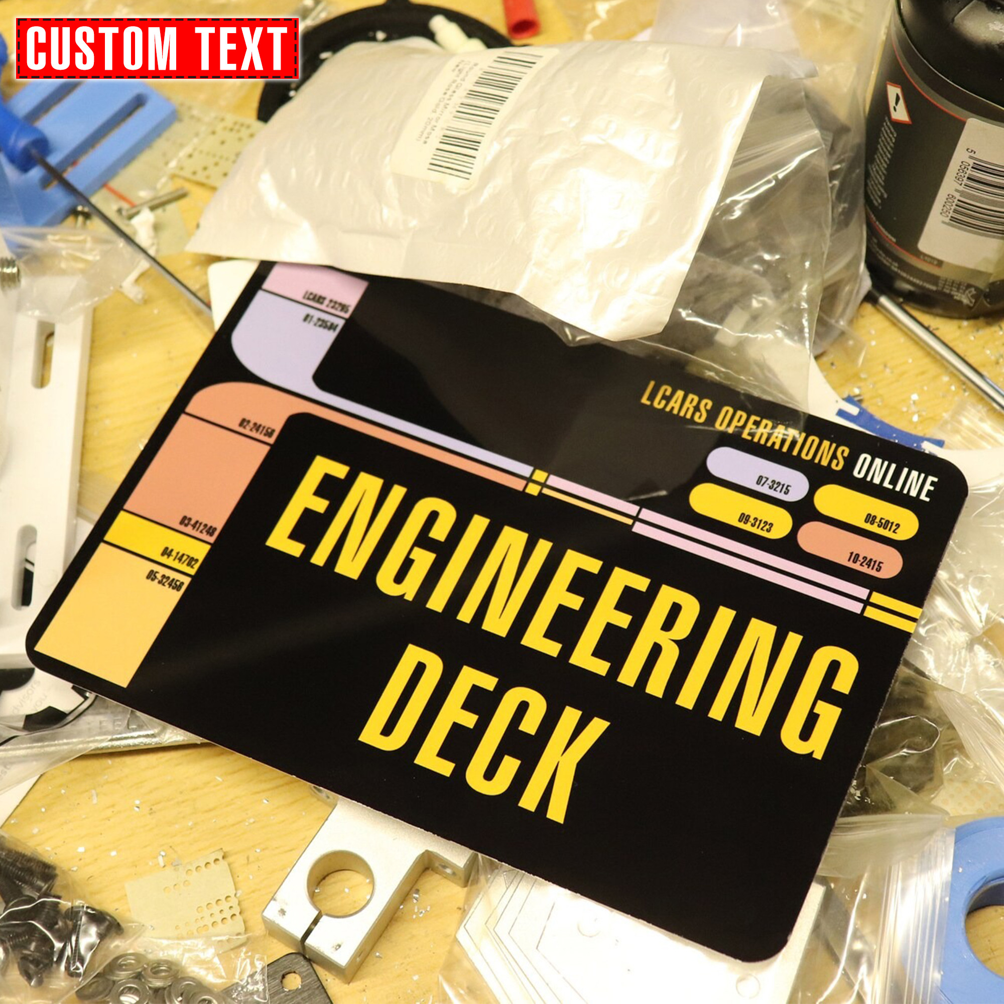 LCARS Personalized Door Sign 3 LCARS Personalized Door Sign - Image 3