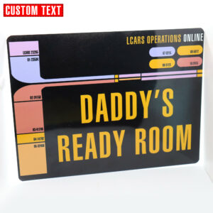 LCARS Personalized Door Sign