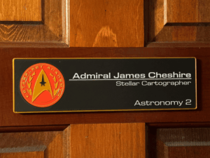 Starfleet Academy Star Trek Personalized Sign