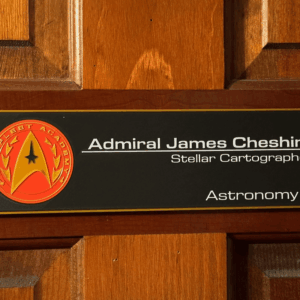 Starfleet Academy Star Trek Personalized Sign