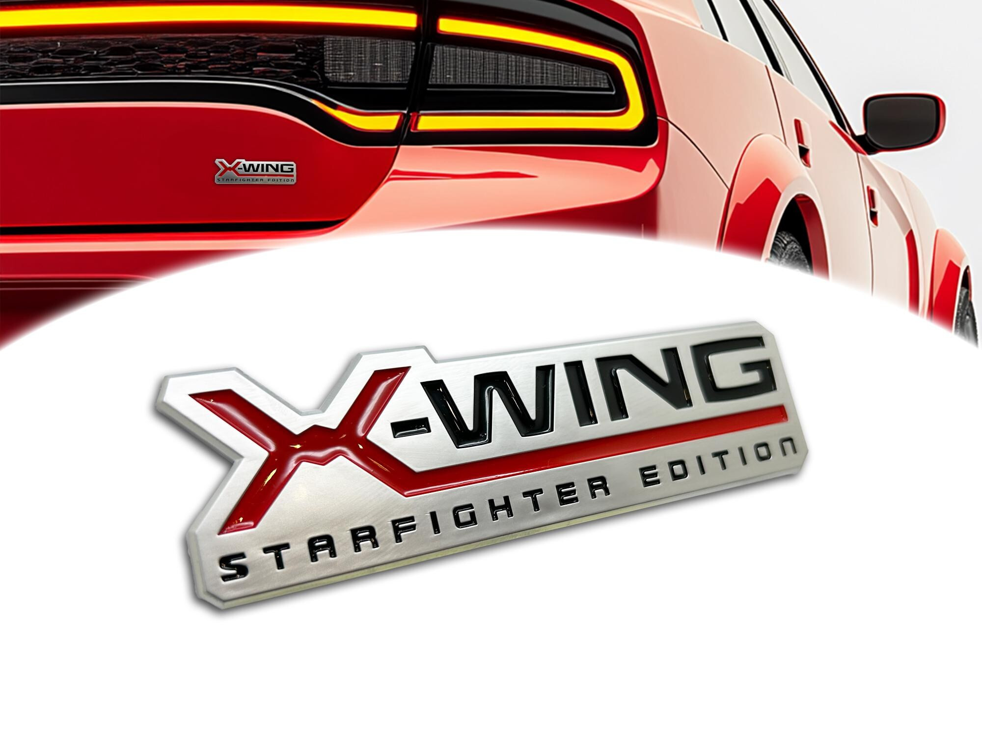 Star Wars X-Wing Starfighter Edition Car Emblem 1 Star Wars X-Wing Starfighter Edition Car Emblem