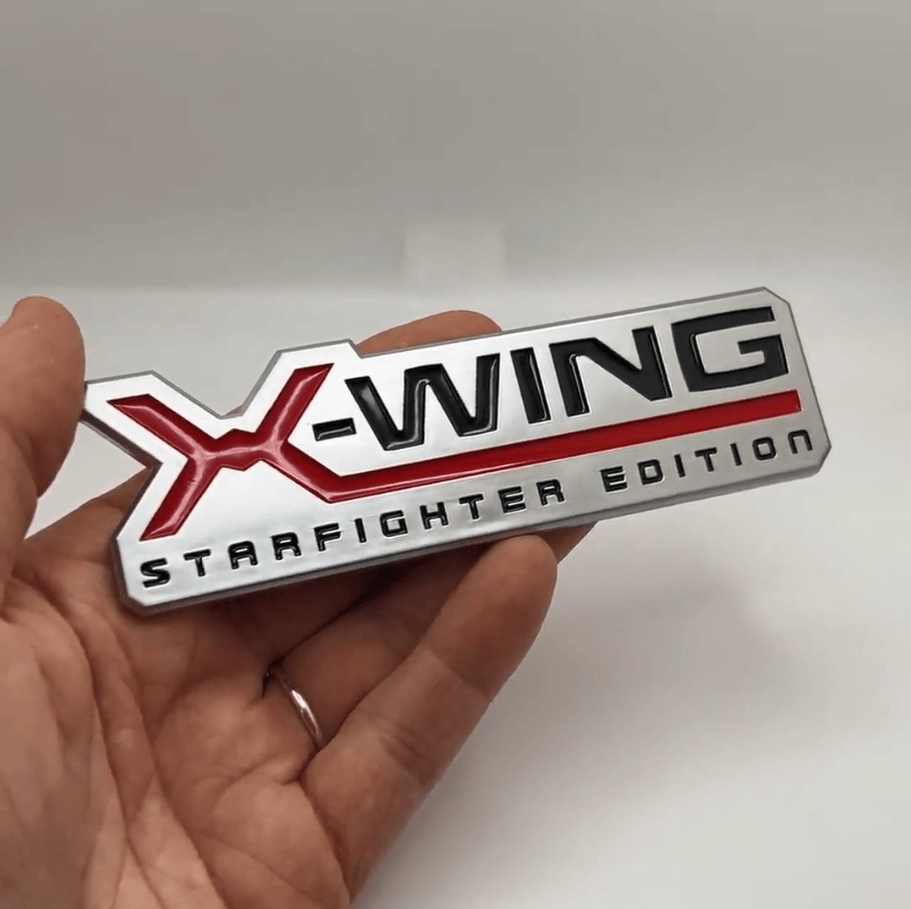 Star Wars X-Wing Starfighter Edition Car Emblem 2 Star Wars X-Wing Starfighter Edition Car Emblem - Image 2