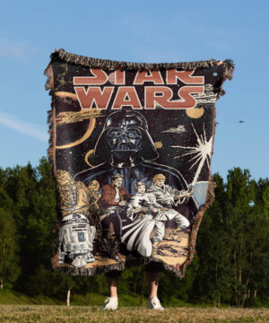 Star Wars Hand Woven Blanket