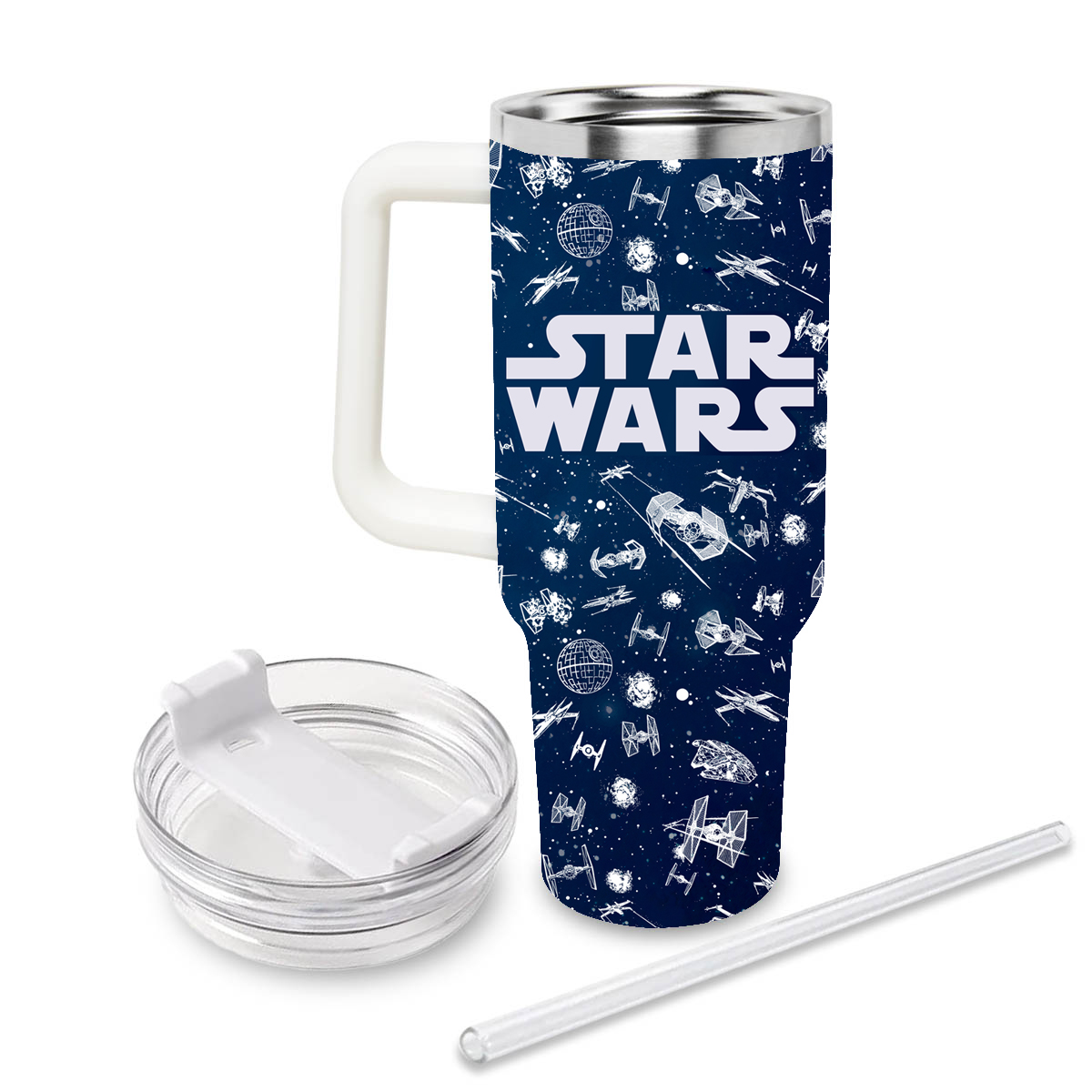 Star Wars Spaceship Stanley Tumbler 3 Star Wars Spaceship Stanley Tumbler - Image 3