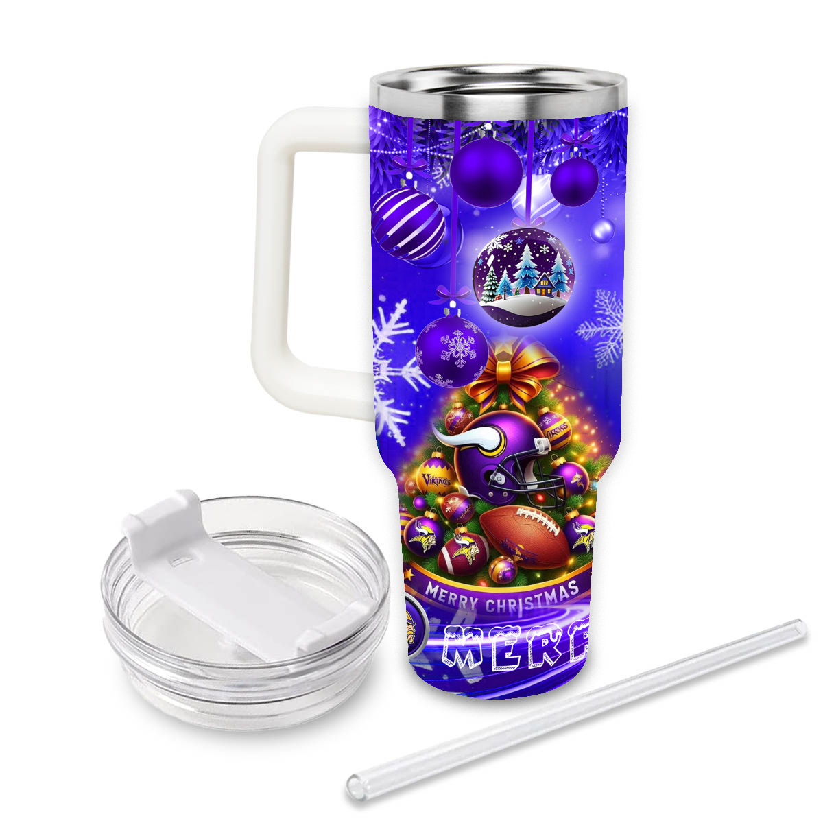 Minnesota Vikings x Snoopy Christmas Stanley Tumbler 2025 – Limited Holiday Edition 3 Minnesota Vikings x Snoopy Christmas Stanley Tumbler 2025 – Limited Holiday Edition - Image 3