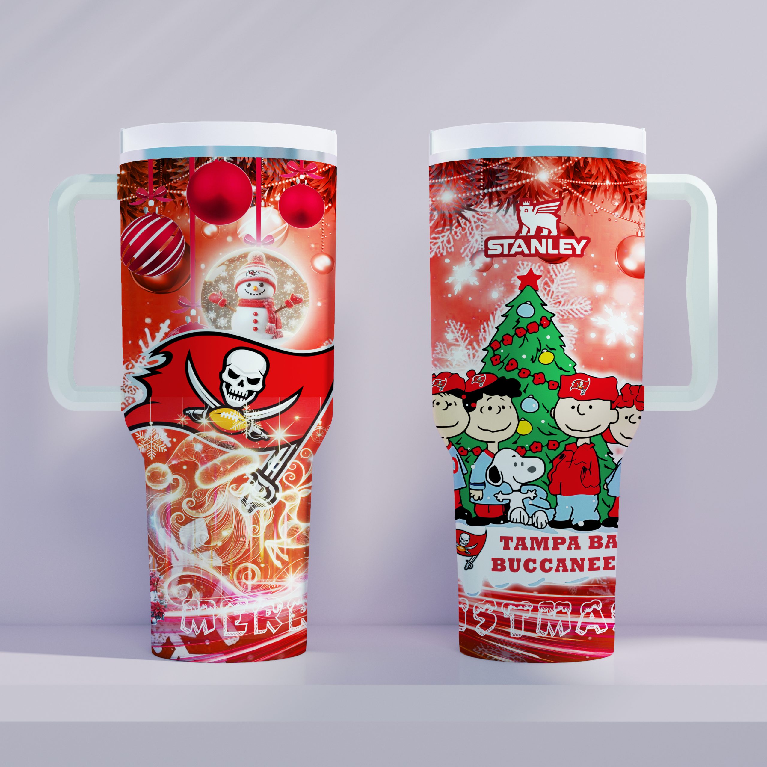 Tampa Bay Buccaneers x Snoopy Christmas Stanley Tumbler 2025 – Limited Holiday Edition 4 Tampa Bay Buccaneers x Snoopy Christmas Stanley Tumbler 2025 – Limited Holiday Edition - Image 4