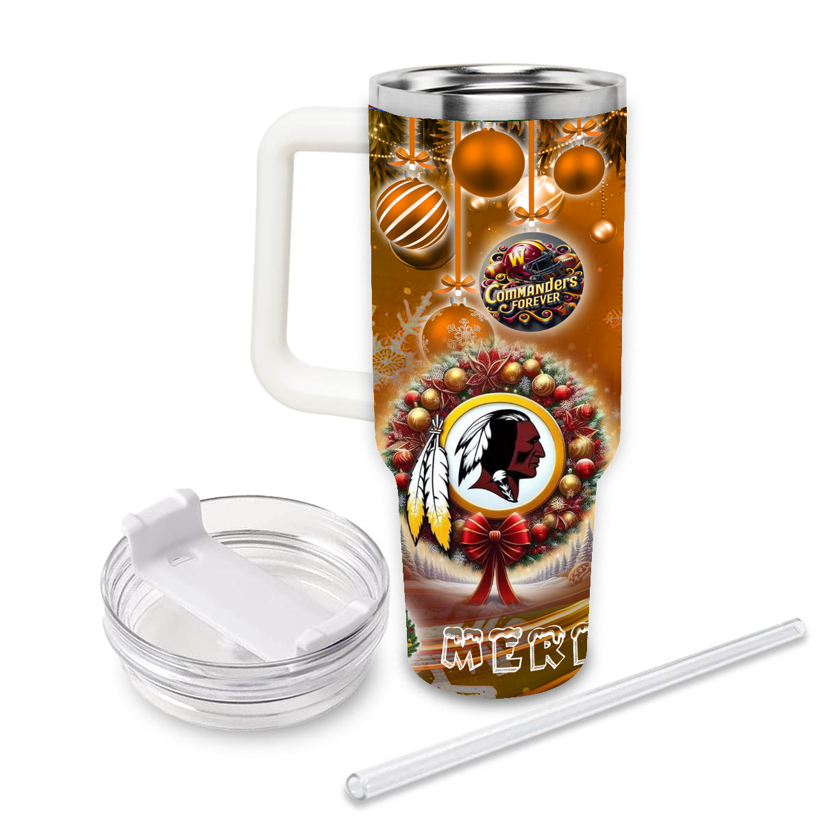 Washington Commanders x Snoopy Christmas Stanley Tumbler 2025 – Limited Holiday Edition 3 Washington Commanders x Snoopy Christmas Stanley Tumbler 2025 – Limited Holiday Edition - Image 3