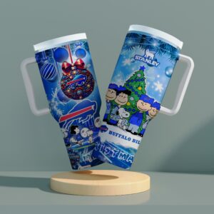 Buffalo Bills x Snoopy Christmas Stanley Tumbler 2025 – Limited Holiday Edition