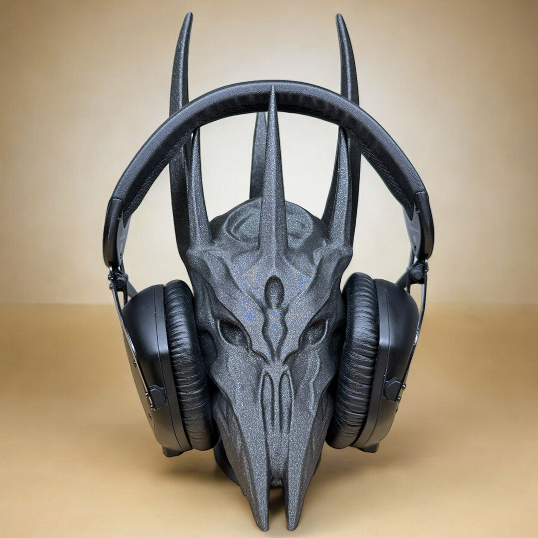 Sauron Headphone Stand – LOTR Inspired Desk Decor 3 Sauron Headphone Stand – LOTR Inspired Desk Decor - Image 3