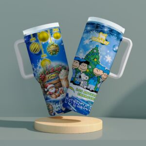 Los Angeles Chargers x Snoopy Christmas Stanley Tumbler 2025 – Limited Holiday Edition