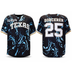 2026 Custom Name and Number Texas Rangers x Jujutsu Kaisen Yuji Itadori Baseball Jersey