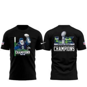 2026 Seattle Seahawks Super Bowl LX Champions T-Shirt