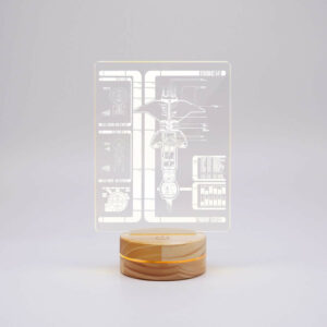 ST Space Station Operations Panel 3D LED Lamp