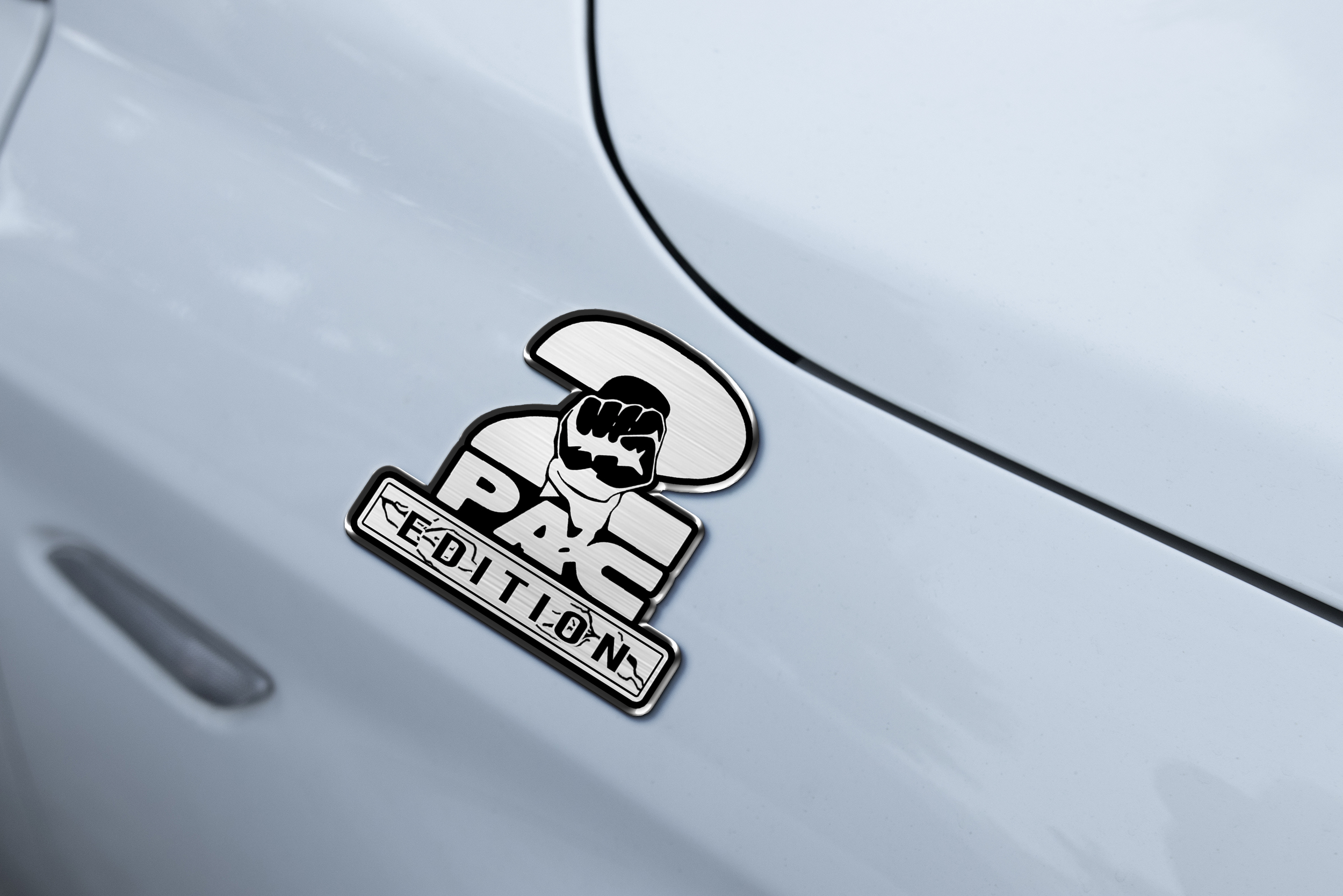 Tupac Edition Laser Engraved Car Emblem Ver 1 6 Tupac Edition Laser Engraved Car Emblem Ver 1 - Image 6