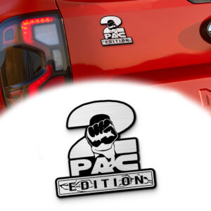 Tupac Edition Laser Engraved Car Emblem Ver 1