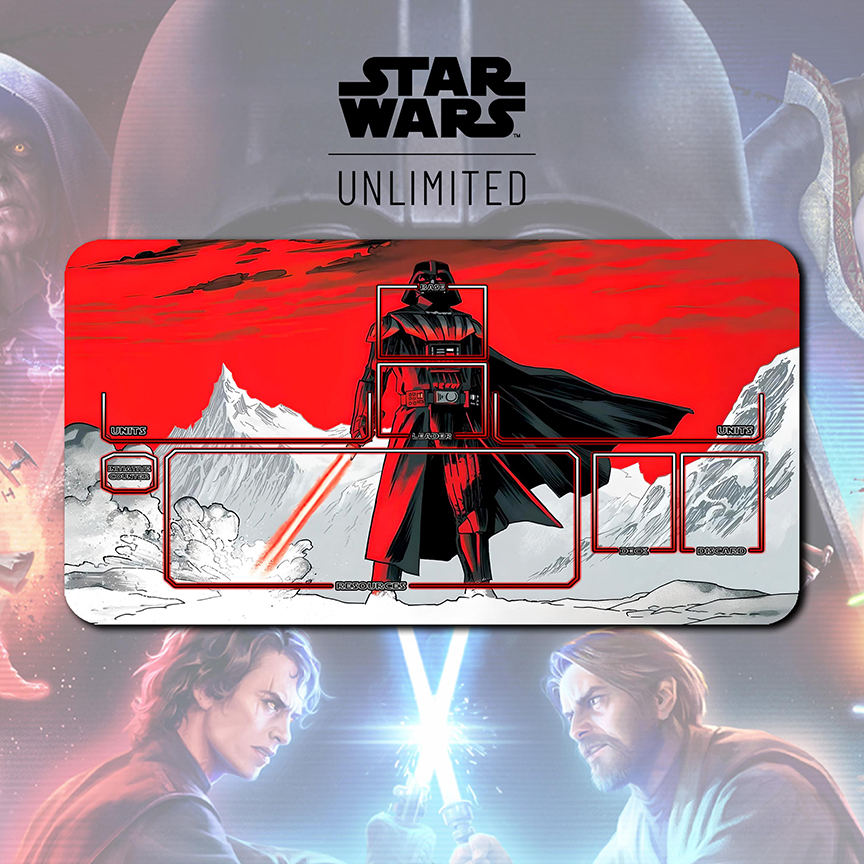 Playmat TCG Star Wars Unlimited Darth Vader 3 Playmat TCG Star Wars Unlimited Darth Vader - Image 3